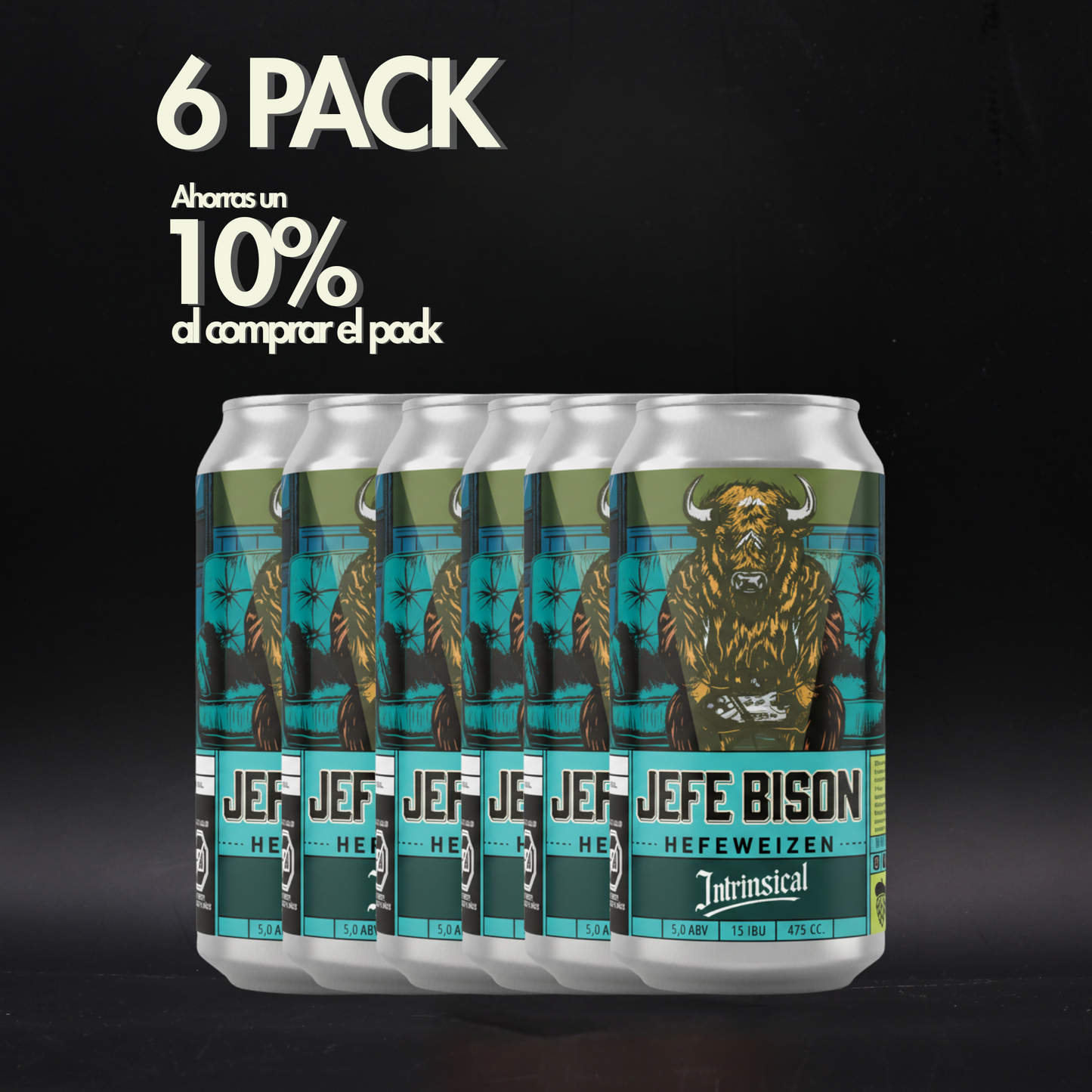 Jefe Bison - Hefeweizen - 475cc