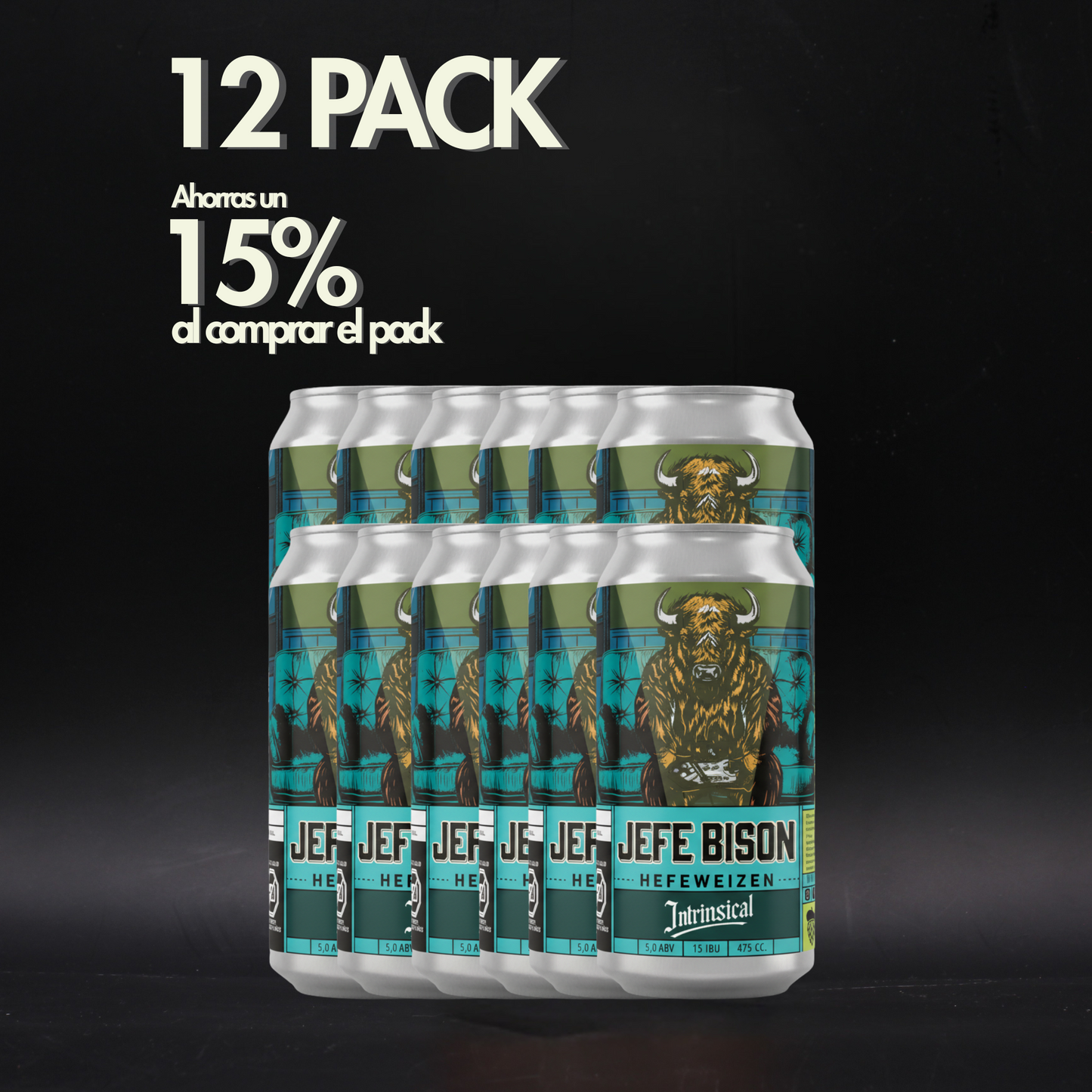 Jefe Bison - Hefeweizen - 475cc