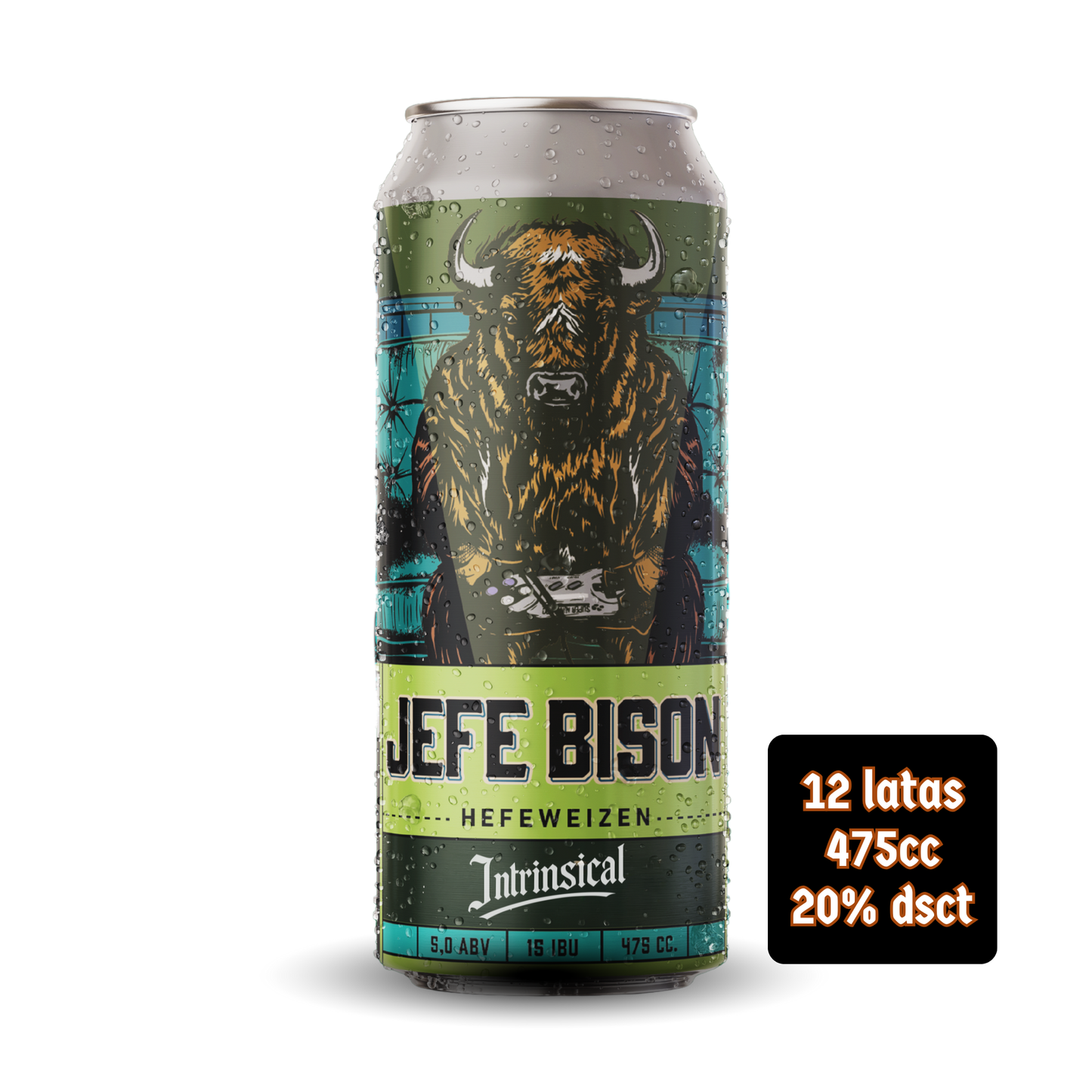 Jefe Bison - Hefeweizen - 475cc