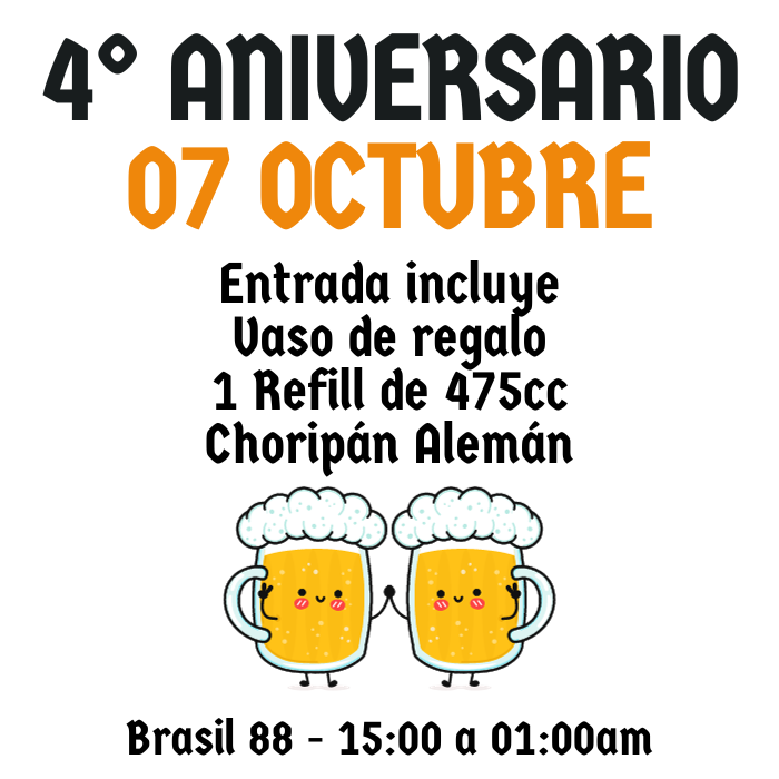 4° Aniversario Intrinsical - 07 de Octubre