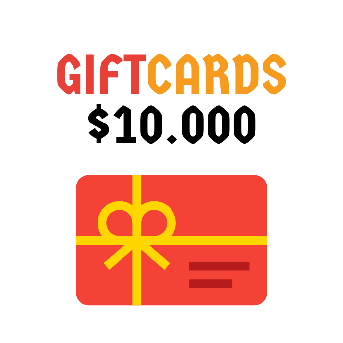 Giftcards para regalitos