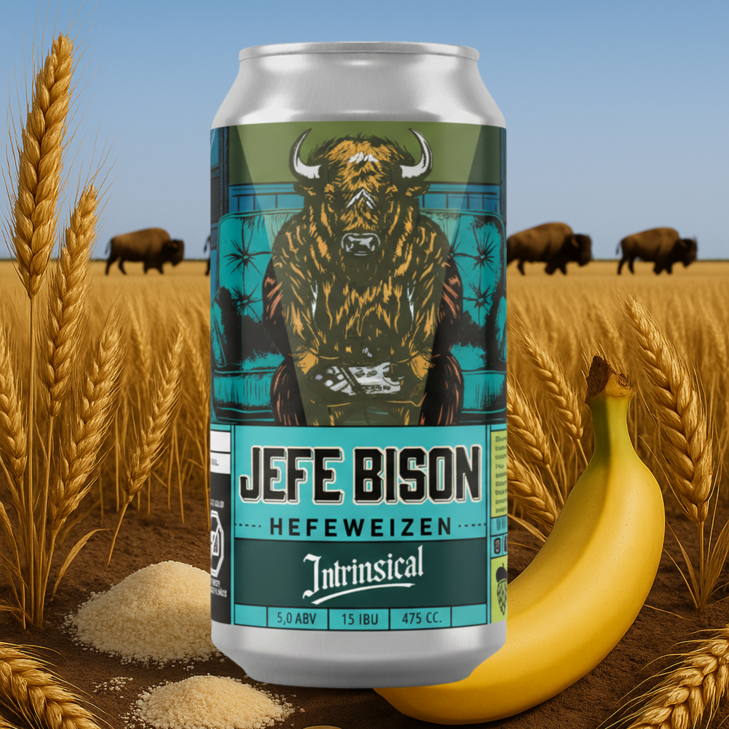 Jefe Bison - Hefeweizen - 475cc
