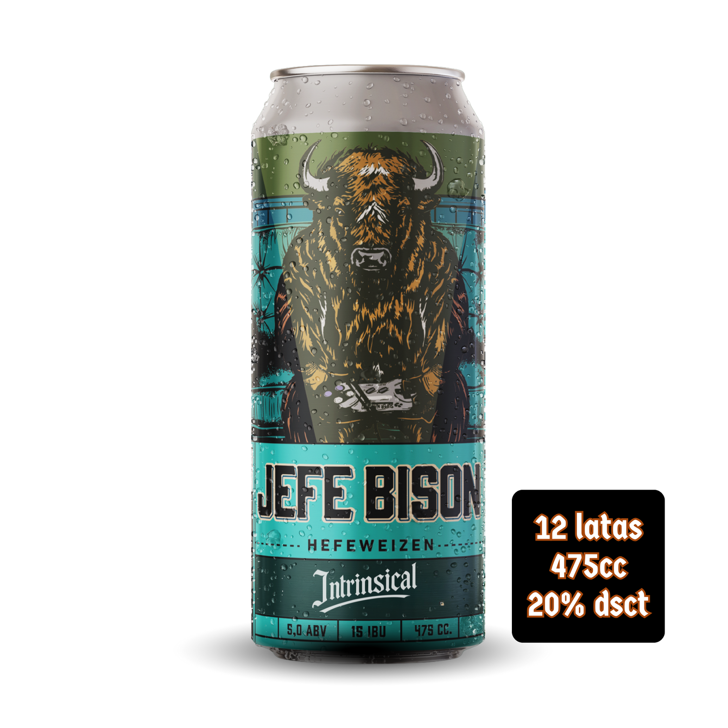 Jefe Bison - Hefeweizen - 475cc