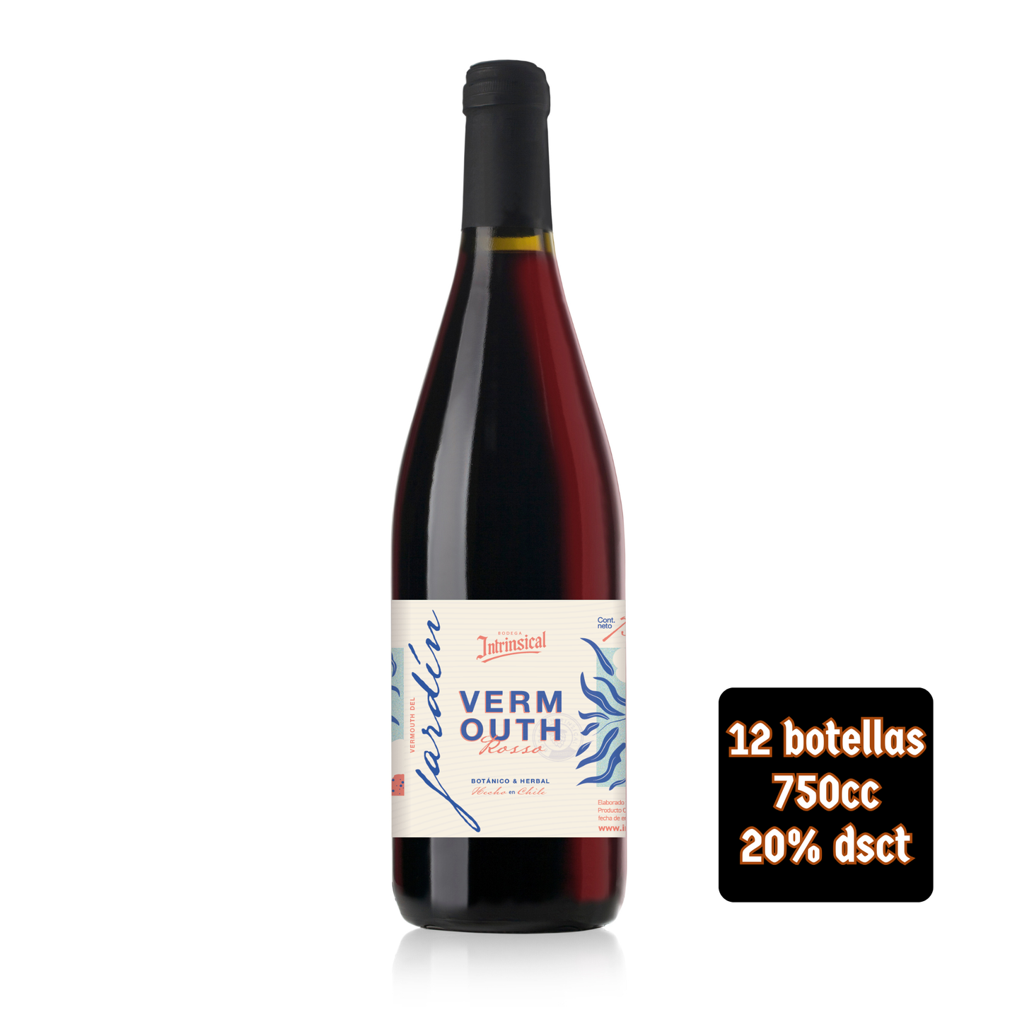 Vermouth del Jardín — Rosso Chileno | El Jardín · Intrinsical