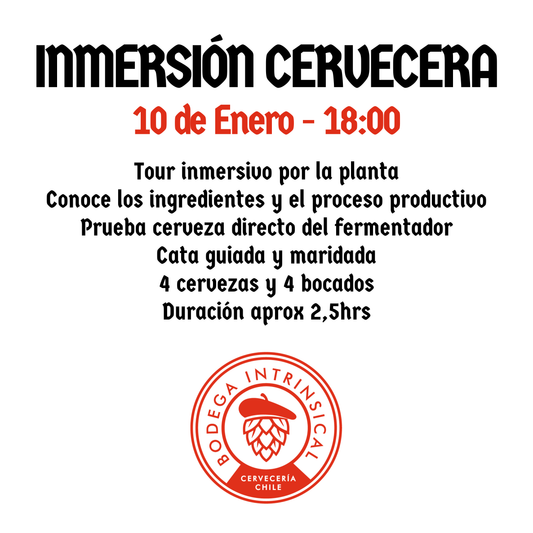 Inmersión cervecera - 10 de Enero