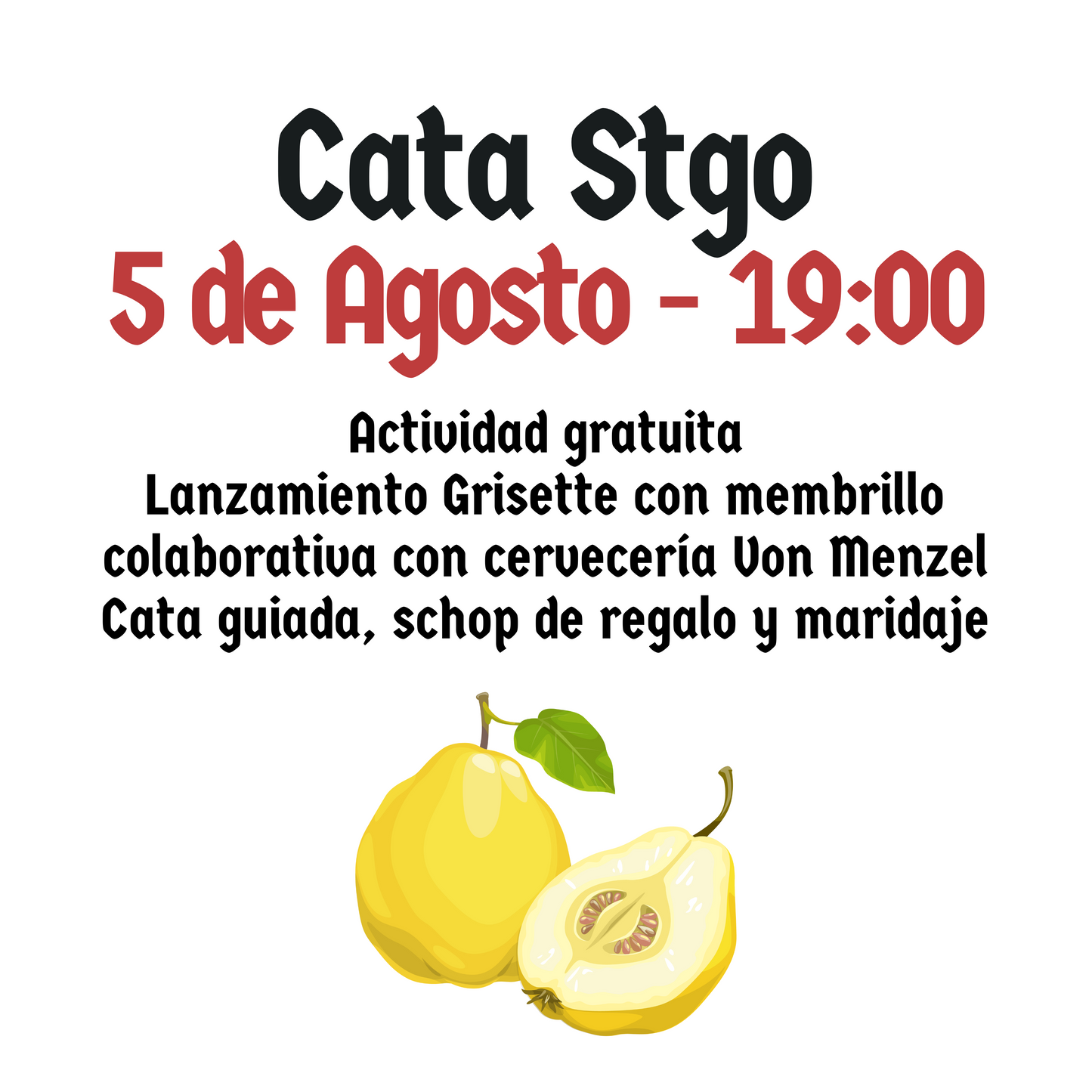 Cata Stgo - 5 de Agosto